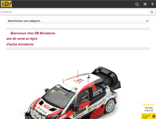 Tablet Screenshot of eb-miniatures.fr